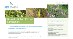 Desktop Screenshot of eswprojekt.de